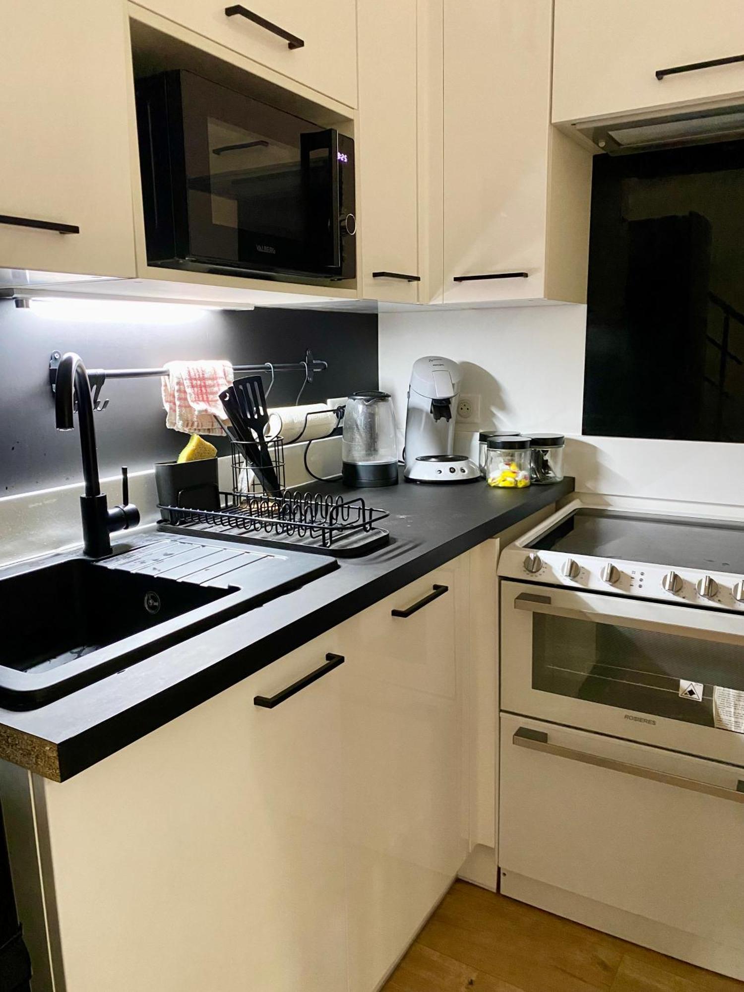 Appartement Indep Cosy Avec Jardin Saint-Denis  Bagian luar foto