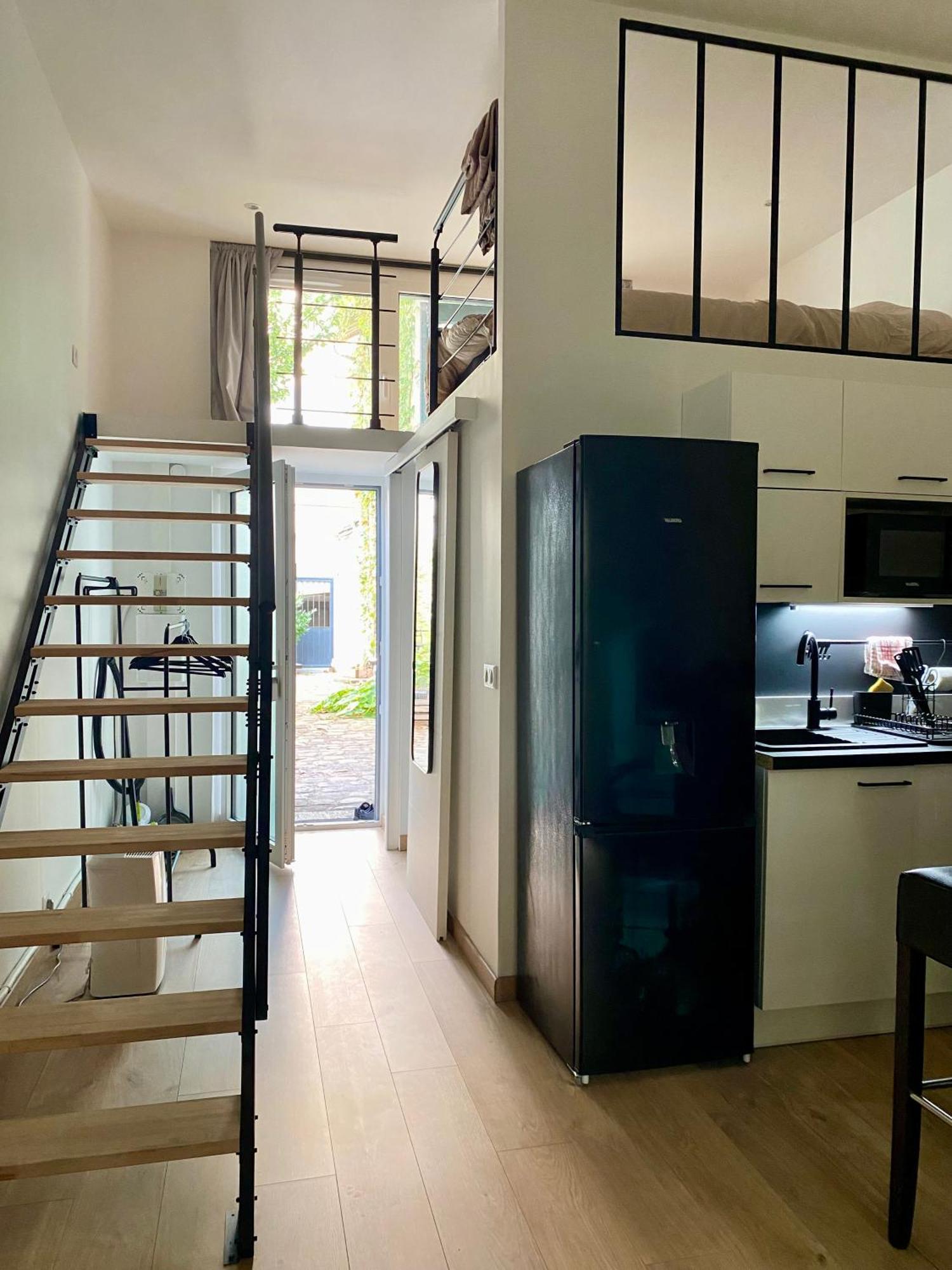 Appartement Indep Cosy Avec Jardin Saint-Denis  Bagian luar foto